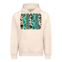 Gemstone Sunflower Cowhide Brushstroke Urban Hoodie | Teevron