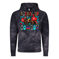 Cloud Black pucker up cowboy olivia Vintage Hoodie - OliviaCreatesArt