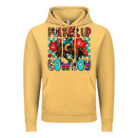 Vintage Mustard pucker up cowboy olivia Vintage Hoodie - OliviaCreatesArt