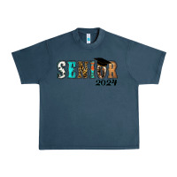 Midnight Navy western senior 2024 Urban Heavy Tee - RanaPortraitStore