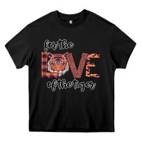 Black For The Love Of The Tiger Heavy Core Tee - Bettercallsaul
