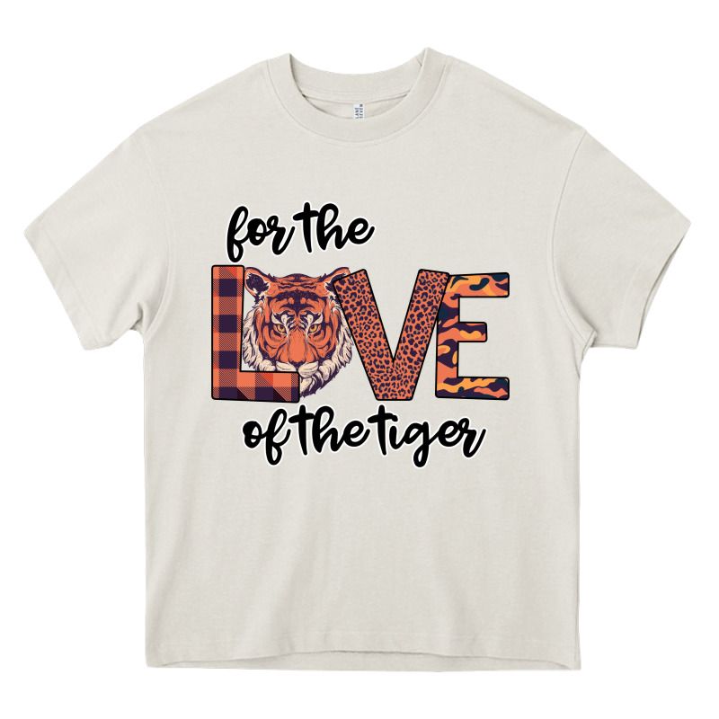 For The Love Of The Tiger Heavy Core Tee by Bettercallsaul | Teevron