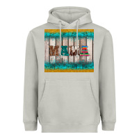 Moon Dust western turquoise mama Heavyweight Hoodie - BarkalooDesign
