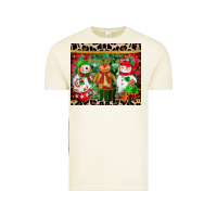 Christmas Snowman Polar Bear Reindeer Vintage Tee | Teevron