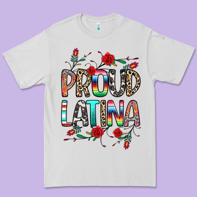 Proud Latina Premium Tee Designed By Texasbilliewilder