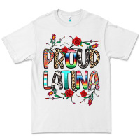 White Proud Latina Premium Tee - texasbilliewilder