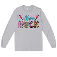Moon Dust you rock valentine's day olivia Long Sleeve Tee - OliviaCreatesArt