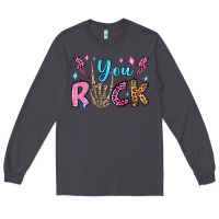Smoke you rock valentine's day olivia Long Sleeve Tee - OliviaCreatesArt