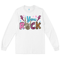 You Rock Valentine's Day Olivia Long Sleeve Tee | Teevron