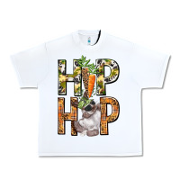 White Hip hop Easter boy Easter Day Urban Heavy Tee - HowdyJamesFarm
