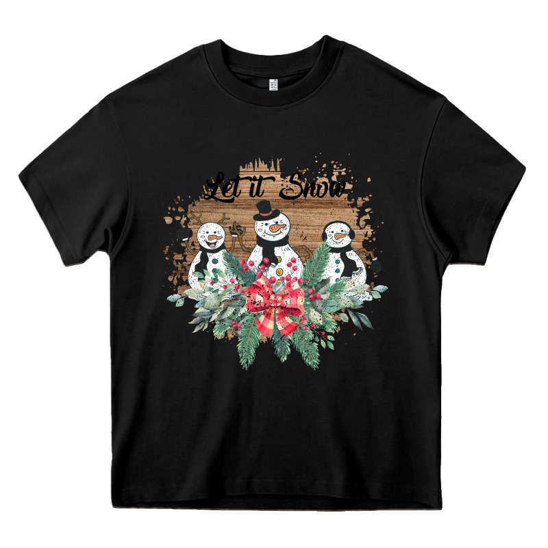 Let It Snow Heavy Core Tee by Bettercallsaul | Teevron