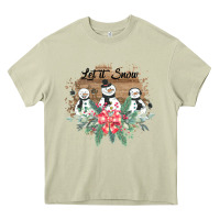Mossy Let it snow Heavy Core Tee - Bettercallsaul