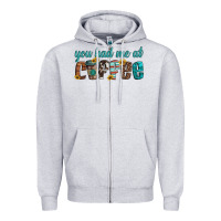Heather Grey you had me at coffee Zipper Hoodie - Artiststas