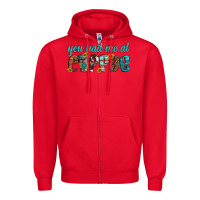 Red you had me at coffee Zipper Hoodie - Artiststas