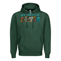 Sports Green you had me at coffee Zipper Hoodie - Artiststas