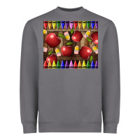 Storm Crayons And Apples Heavyweight Sweatshirt - LillyAllenDesigns