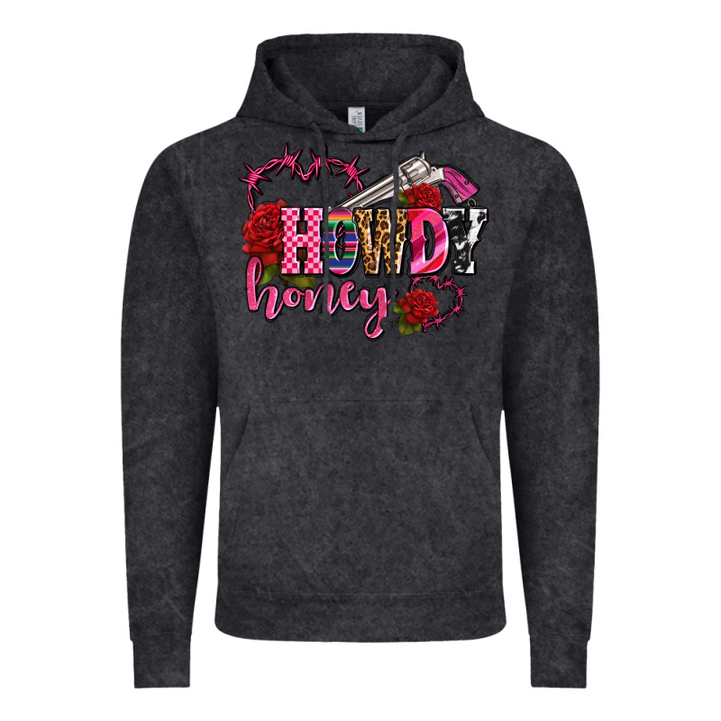 Howdy Honey Rose Olivia Vintage Hoodie by OliviaCreatesArt | Teevron