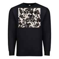 Black black and white cowhide tumbler Premium Sweatshirt - BarkalooDesign