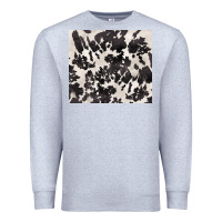 Heather Grey black and white cowhide tumbler Premium Sweatshirt - BarkalooDesign