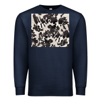Navy black and white cowhide tumbler Premium Sweatshirt - BarkalooDesign