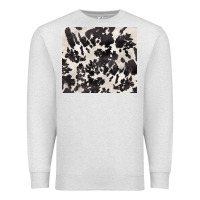Oatmeal Heather black and white cowhide tumbler Premium Sweatshirt - BarkalooDesign
