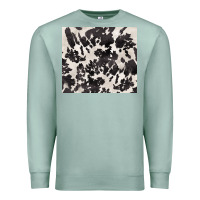 Seafoam black and white cowhide tumbler Premium Sweatshirt - BarkalooDesign