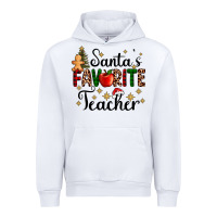 White santa's favorite teacher Urban Hoodie - AdoDesignShop