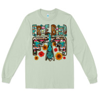 Matcha western free bird Long Sleeve Tee - OliviaCreatesArt
