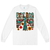 White western free bird Long Sleeve Tee - OliviaCreatesArt