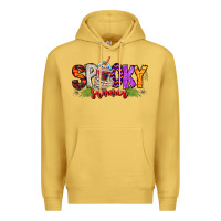 Antique Gold spooky summer vibes Premium Hoodie - CowhideDigitalArt