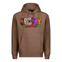 Chestnut spooky summer vibes Premium Hoodie - CowhideDigitalArt