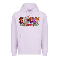 Lilac spooky summer vibes Premium Hoodie - CowhideDigitalArt