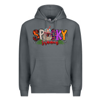 Rock spooky summer vibes Premium Hoodie - CowhideDigitalArt