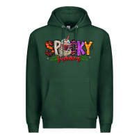 Sports Green spooky summer vibes Premium Hoodie - CowhideDigitalArt