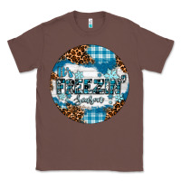 Chestnut It's Freezin' Season Classic Tee - RanaPortraitStore