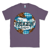 Lavender It's Freezin' Season Classic Tee - RanaPortraitStore