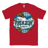 Red It's Freezin' Season Classic Tee - RanaPortraitStore