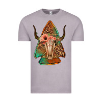 Vintage Zinc bullskull arrowhead Vintage Tee - Jasminsmagicworld