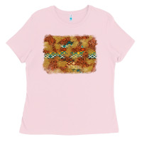 Aztec Background Pattern Western Ladies Tee | Teevron