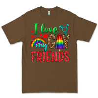 Cacao I love my gay friends Premium Tee - NancyCooperArtShop