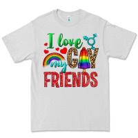 Dove Grey I love my gay friends Premium Tee - NancyCooperArtShop