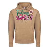 Feeling Lucky Vintage Hoodie | Teevron