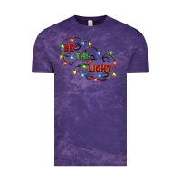 Cloud Purple be the light Vintage Tee - CowGirlArtShop