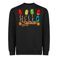 Black hello summer Heavyweight Sweatshirt - RacoonDesign