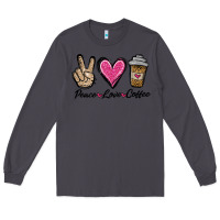 Smoke peace love coffee Long Sleeve Tee - Jasminsmagicworld