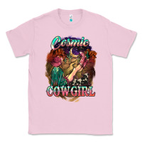 Bubblegum Pink Cosmic Cowgirl Classic Tee - HowdyJamesFarm