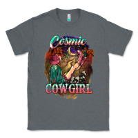Charcoal Heather Cosmic Cowgirl Classic Tee - HowdyJamesFarm