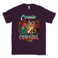 Plum Cosmic Cowgirl Classic Tee - HowdyJamesFarm