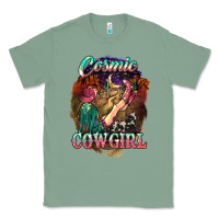 Sage Cosmic Cowgirl Classic Tee - HowdyJamesFarm