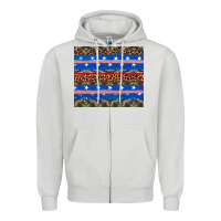 Dove Grey armed forces day Zipper Hoodie - Artiststas